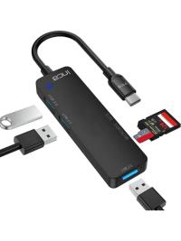 INCA ITPC-5T Type-C Hub X5 USB 3.0 2*usb 2.0 + Sd + Micro Sd Kart okuyucu kb